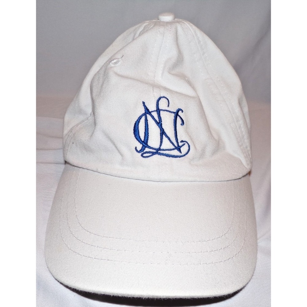 NCL NATIONAL CHARITY LEAGUE Baseball Cap White Adjustable hat by ADAMS